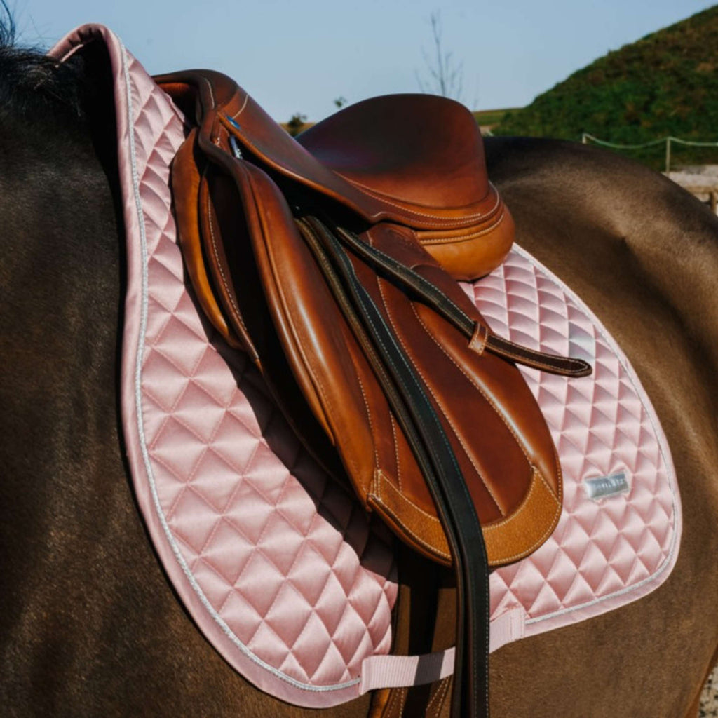 EQUITHÈME Schabracke Nacre Springen Rosa
