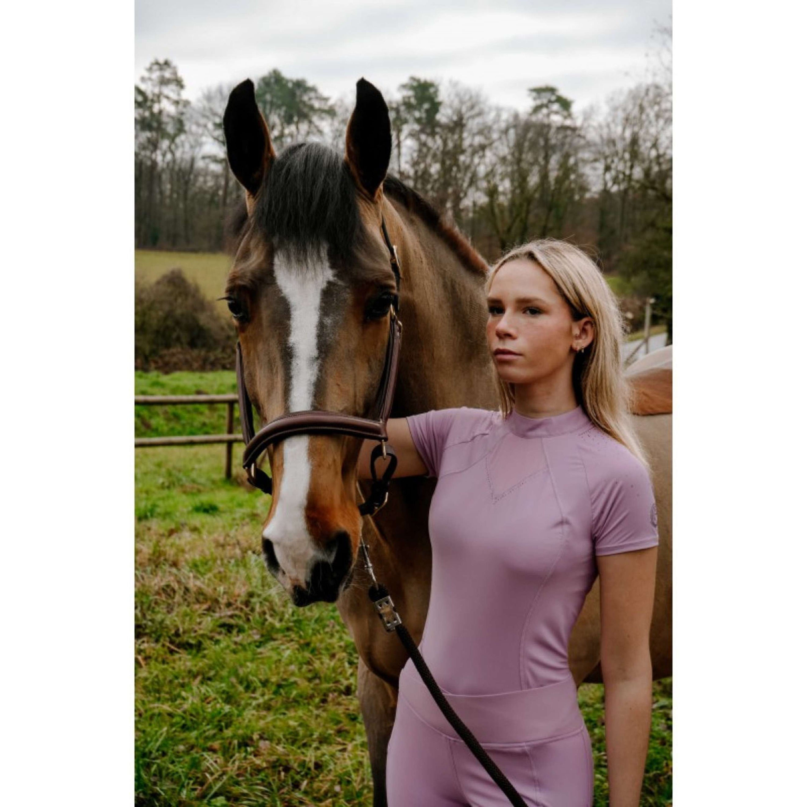 EQUITHÈME Polo Claudia Violett