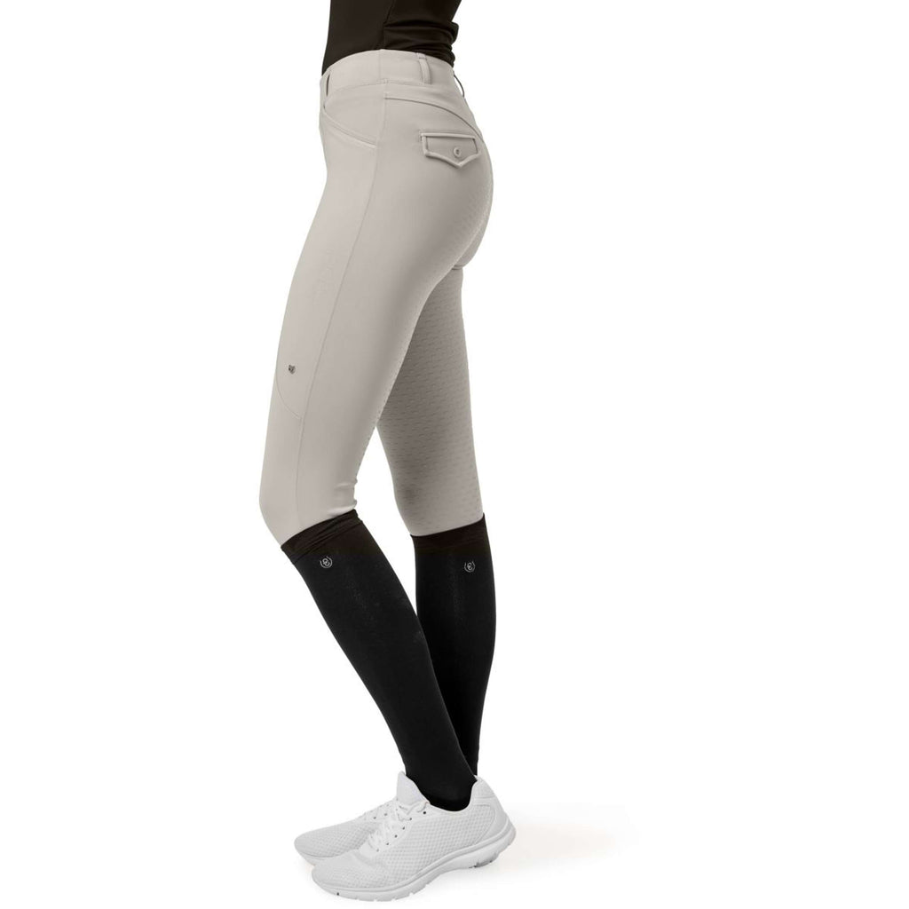 Equestrian Stockholm Reitleggings Premium Full Grip Greige