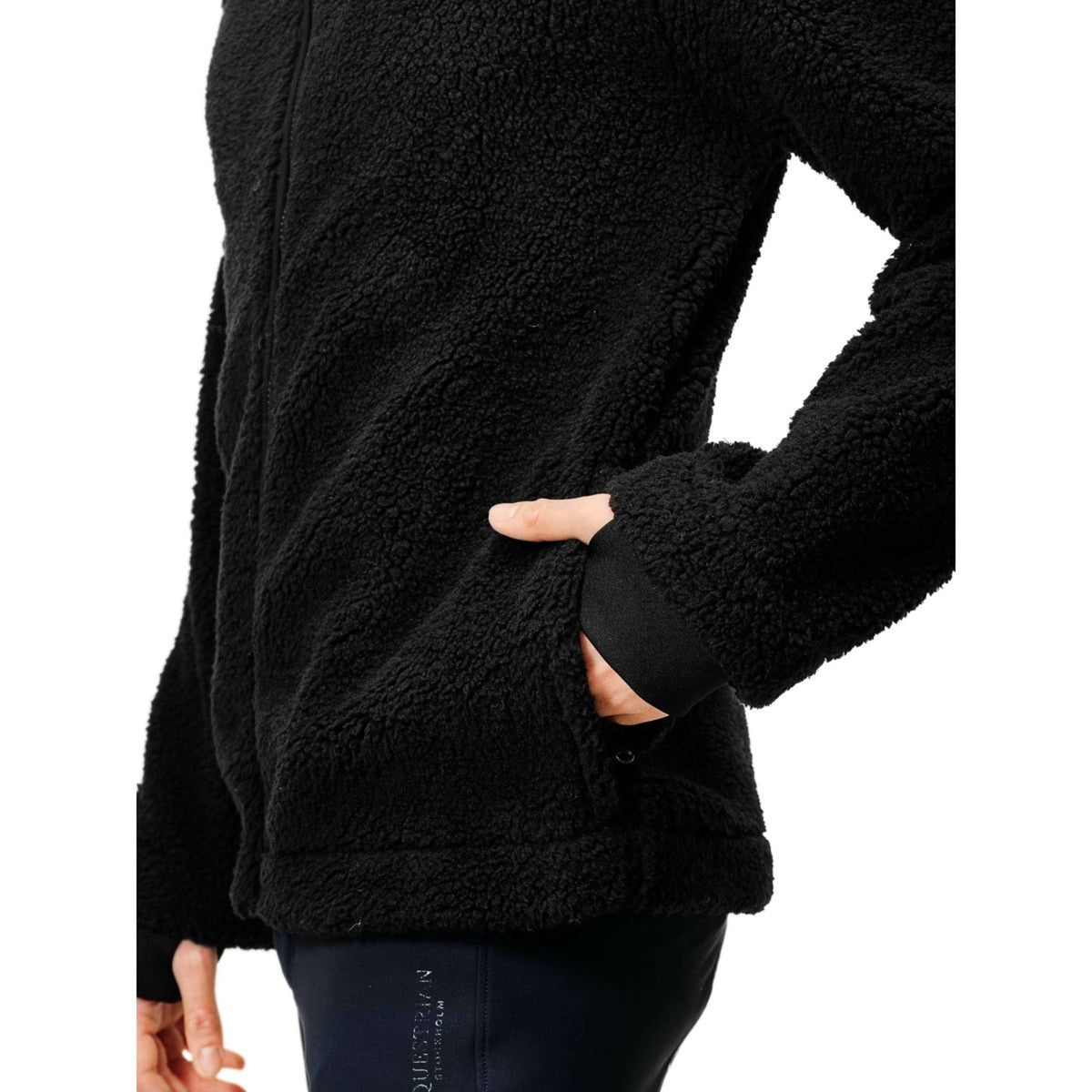 Equestrian Stockholm Jack Teddy Fleece Men Schwarz