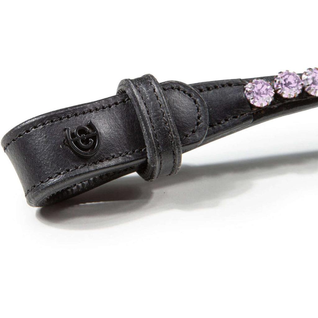 Equestrian Stockholm Stirnriemen Faded 8mm Rosa