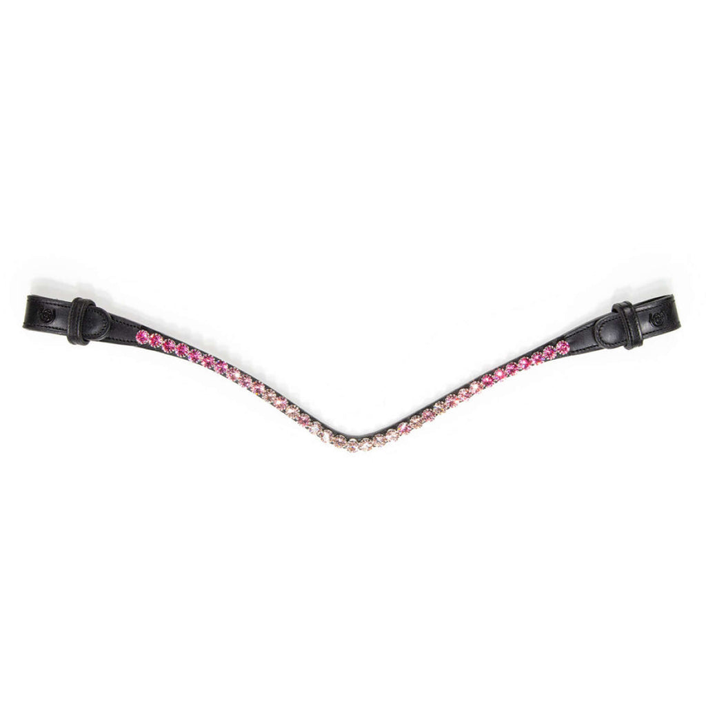 Equestrian Stockholm Stirnriemen Faded 8mm Rosa