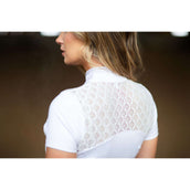 Equestrian Stockholm Turniershirt Crystal Champion Weiß