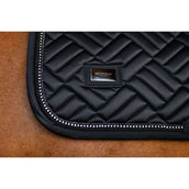 Equestrian Stockholm Schabracke Vegan Fur Springen Crystal Black