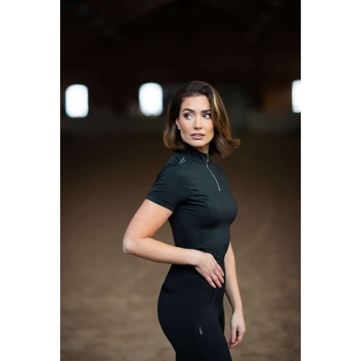 Equestrian Stockholm Shirt UV Protection Black Edition