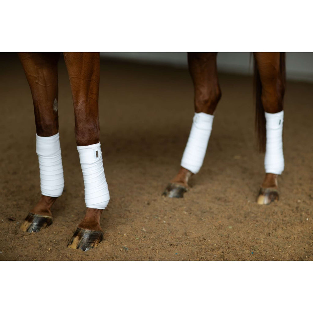 Equestrian Stockholm Bandagen White Silver