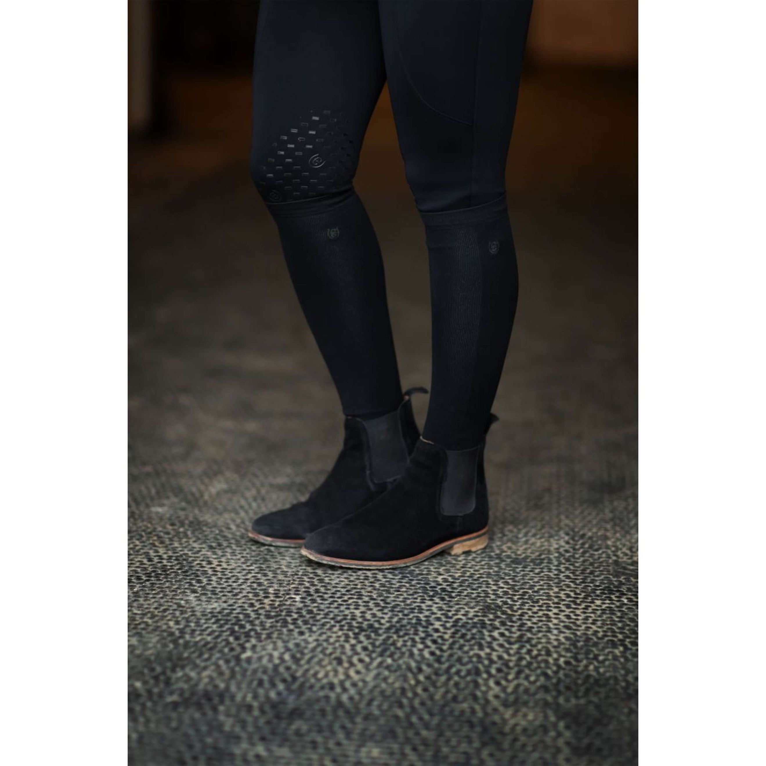 Equestrian Stockholm Reitsocken Bamboo Blend Schwarz