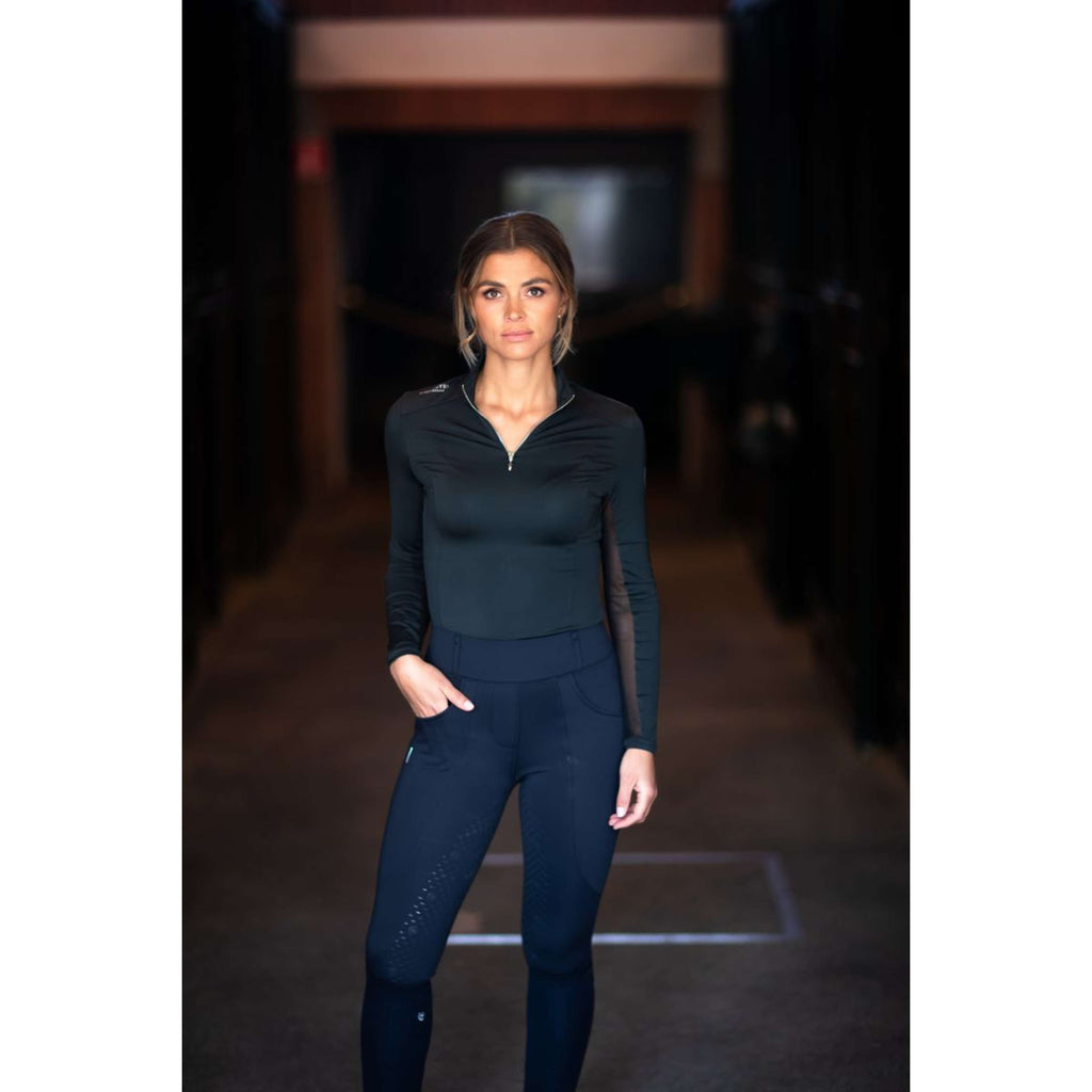 Equestrian Stockholm Shirt Air Breeze Sun Black Edition