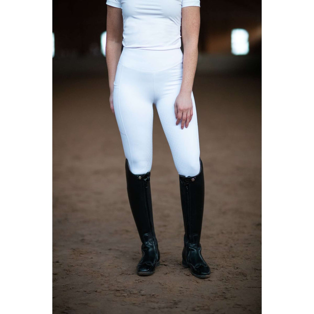 Equestrian Stockholm Reitleggings Movement Dressage Weiß