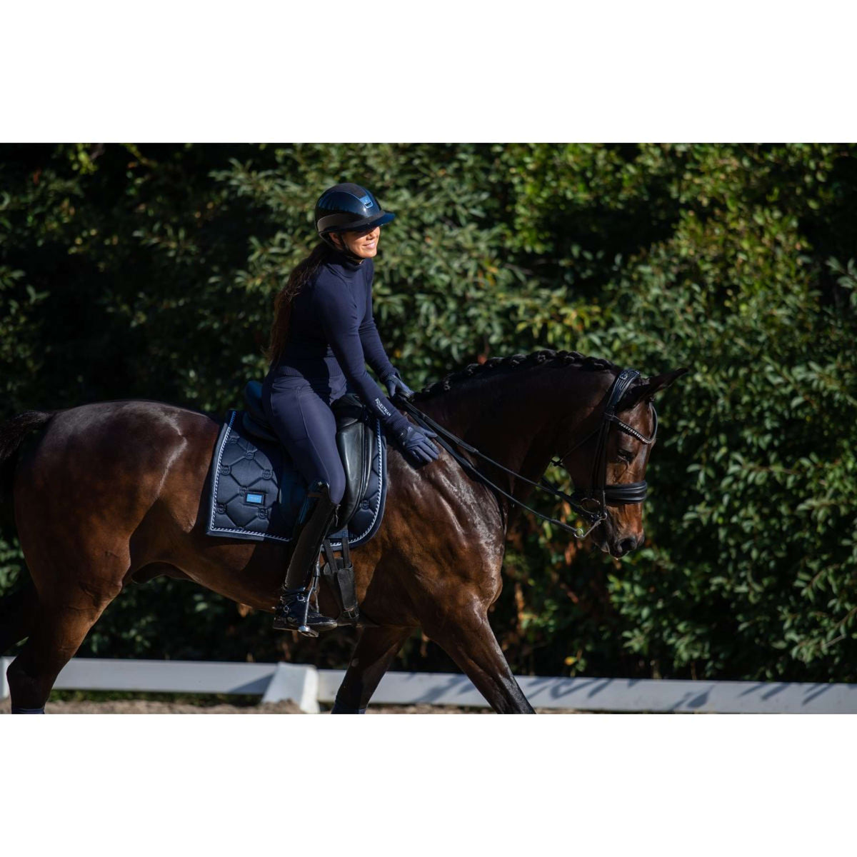 Equestrian Stockholm Schabracke Dressur Black Edition