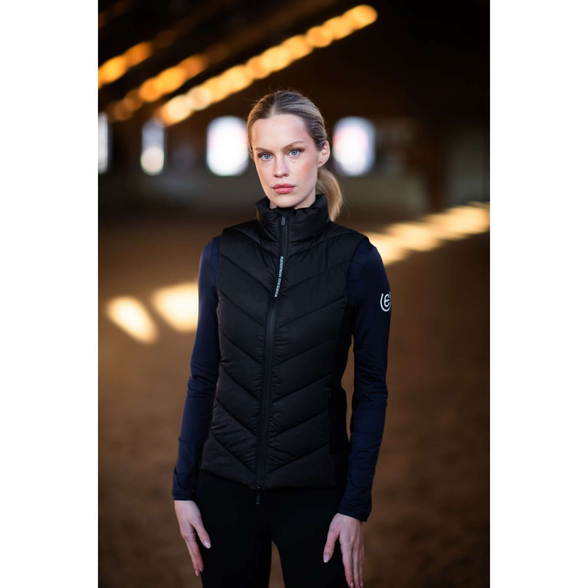 Equestrian Stockholm Weste Versatile Schwarz