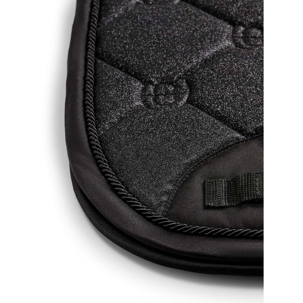 Equestrian Stockholm Schabracke Dressur All Black Glimmer