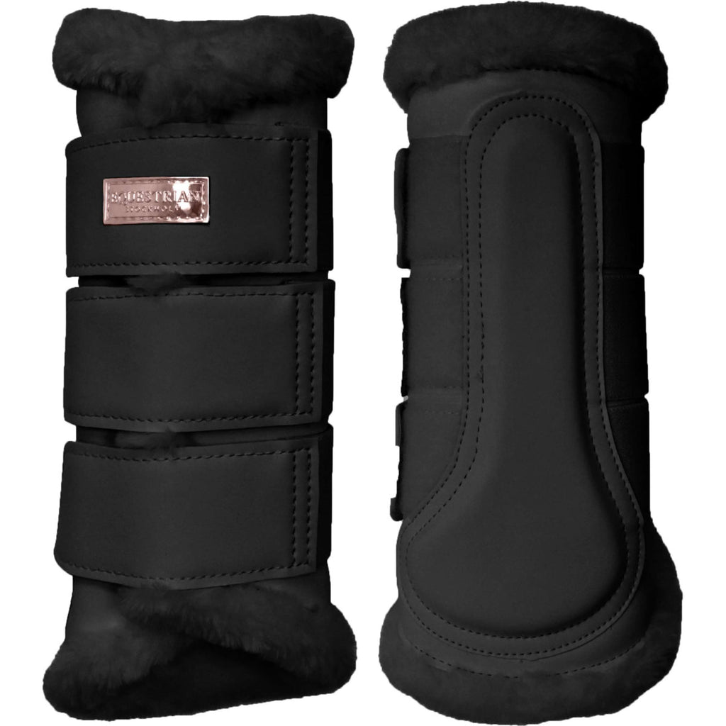 Equestrian Stockholm Gamaschen Schwarz/Blush