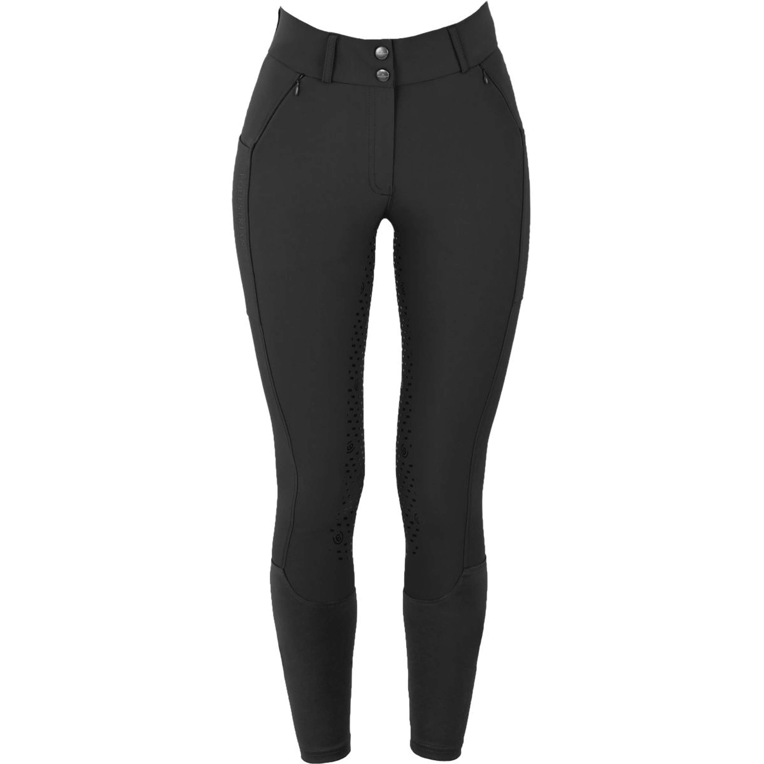 Equestrian Stockholm Reithose Elite Dressage Schwarz