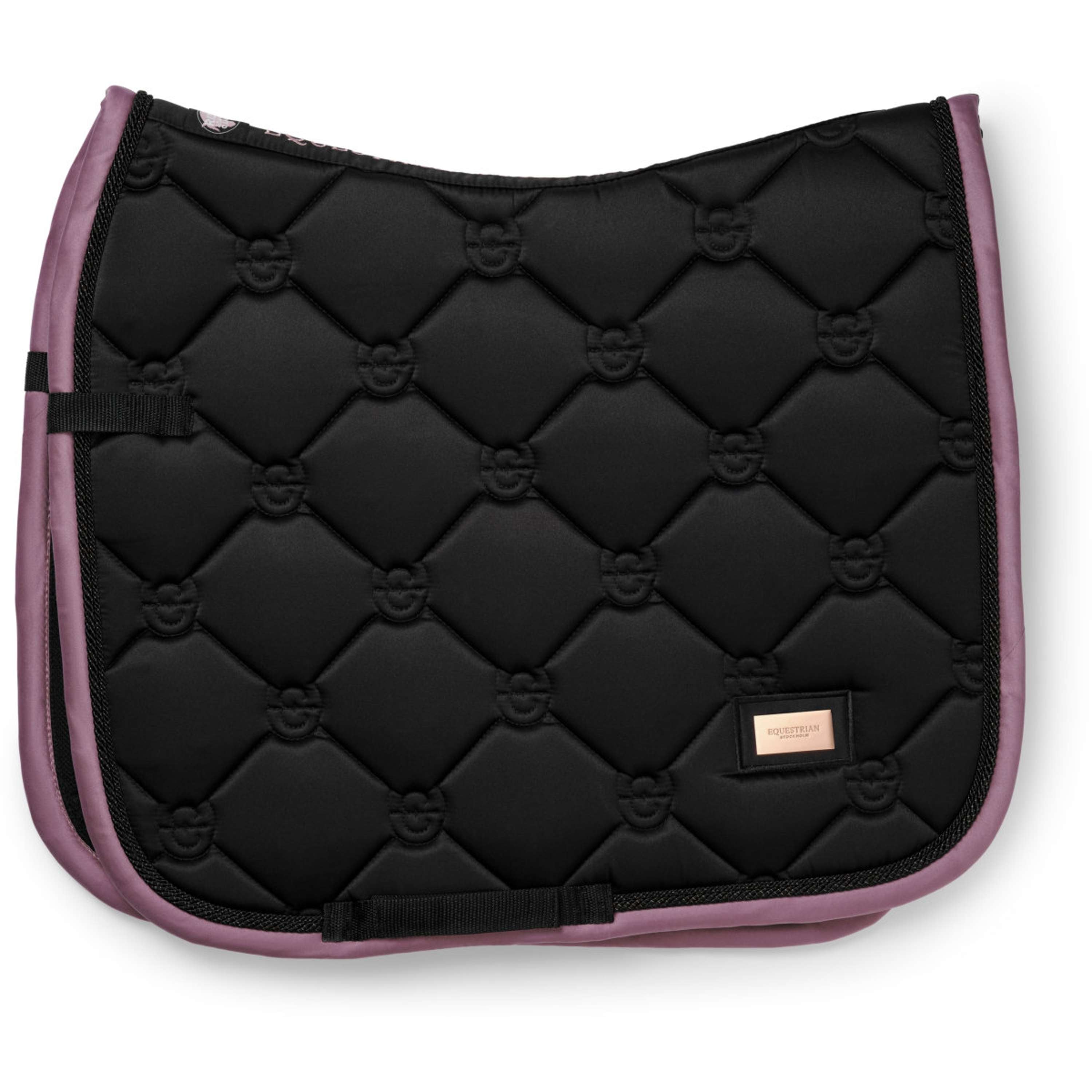Equestrian Stockholm Schabracke Dressur Schwarz/Blush