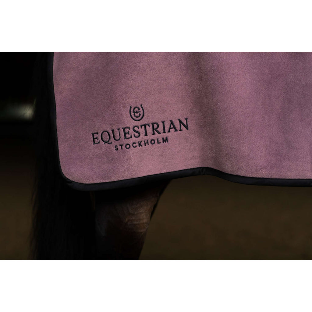 Equestrian Stockholm Quarter Sheet Heavy Fleece Blush