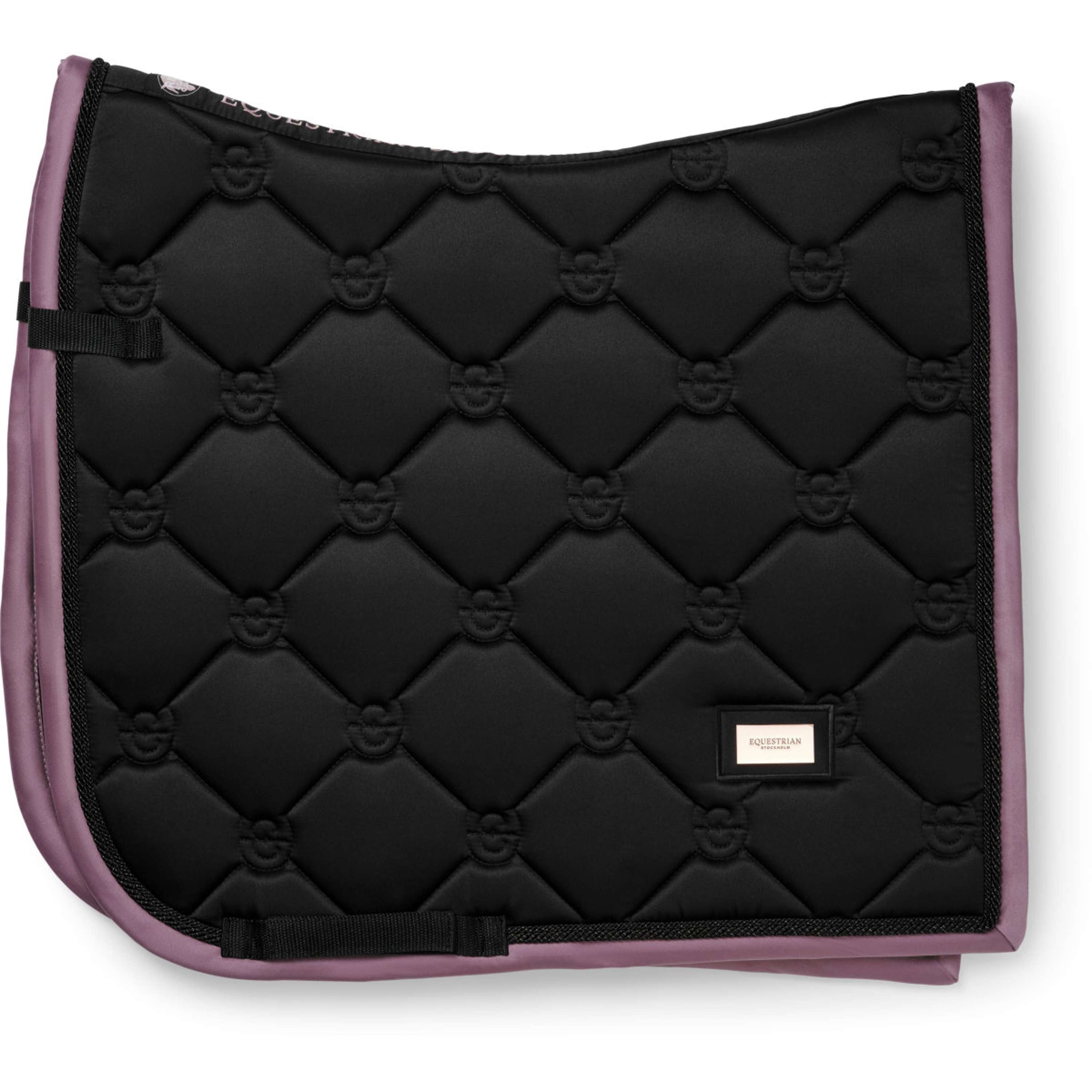 Equestrian Stockholm Schabracke Dressur Schwarz/Blush