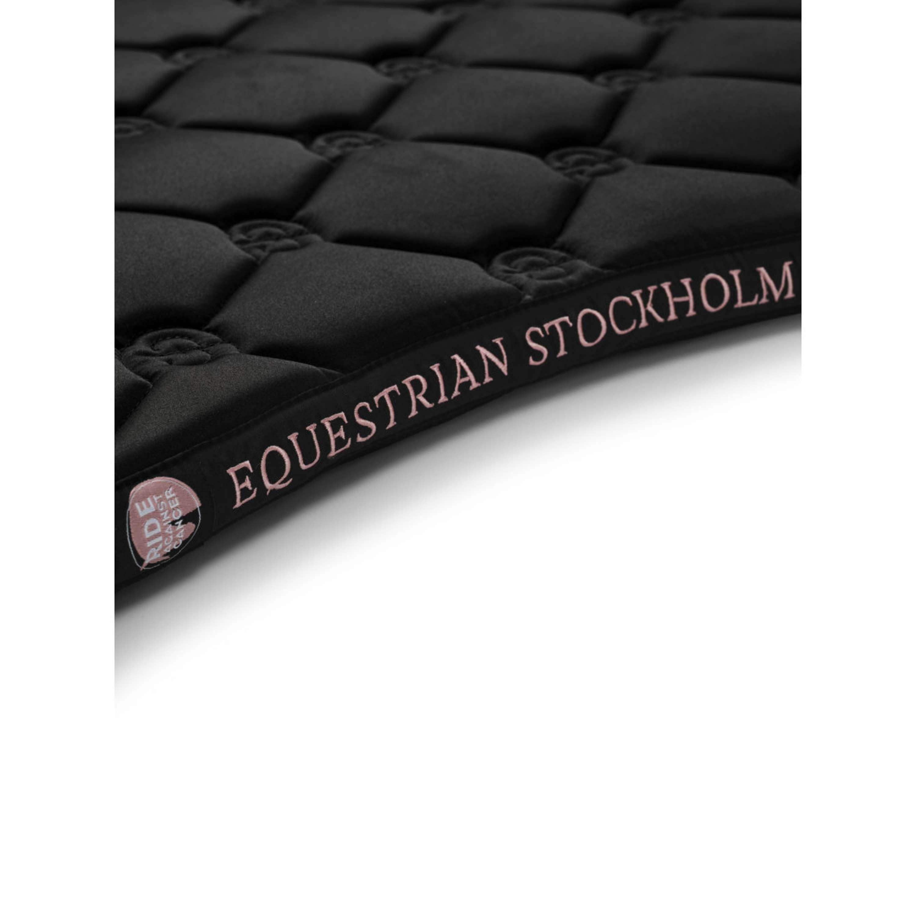 Equestrian Stockholm Schabracke Dressur Schwarz/Blush