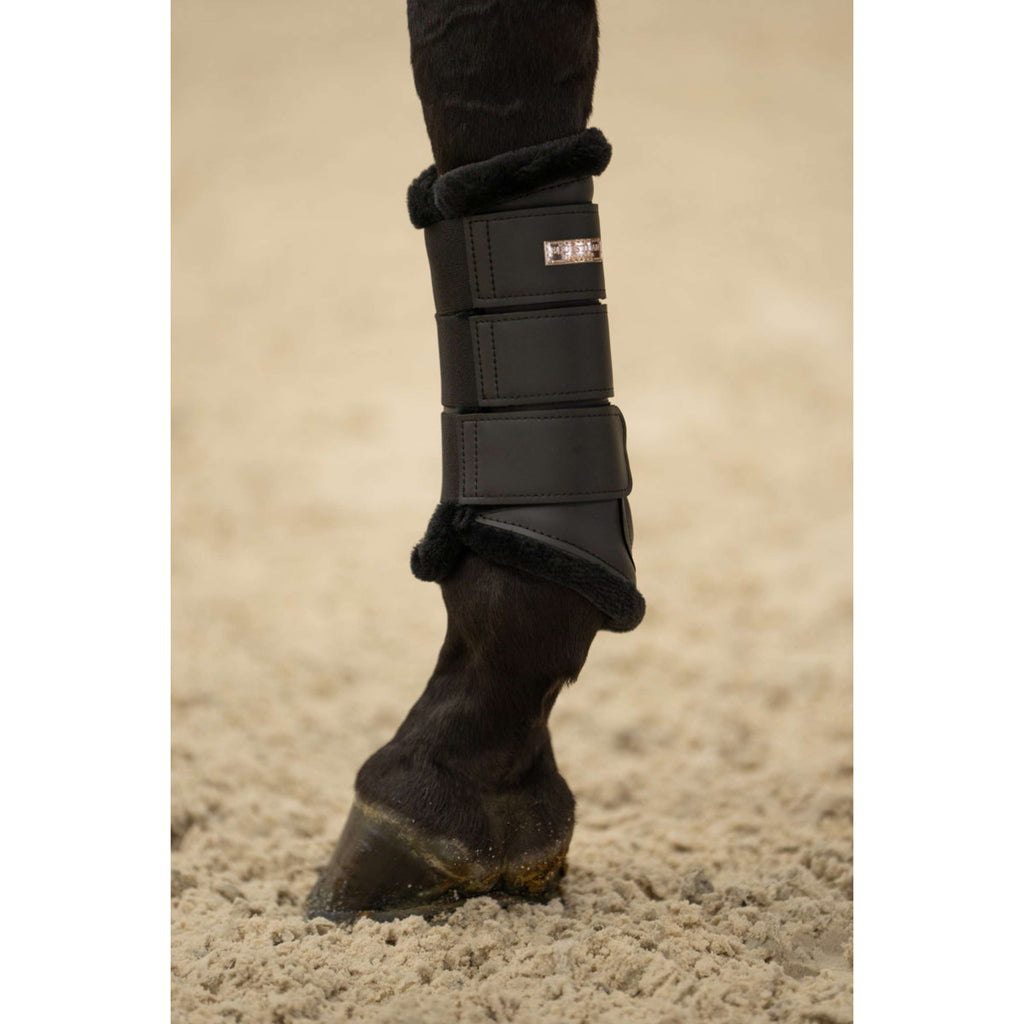 Equestrian Stockholm Gamaschen Schwarz/Blush