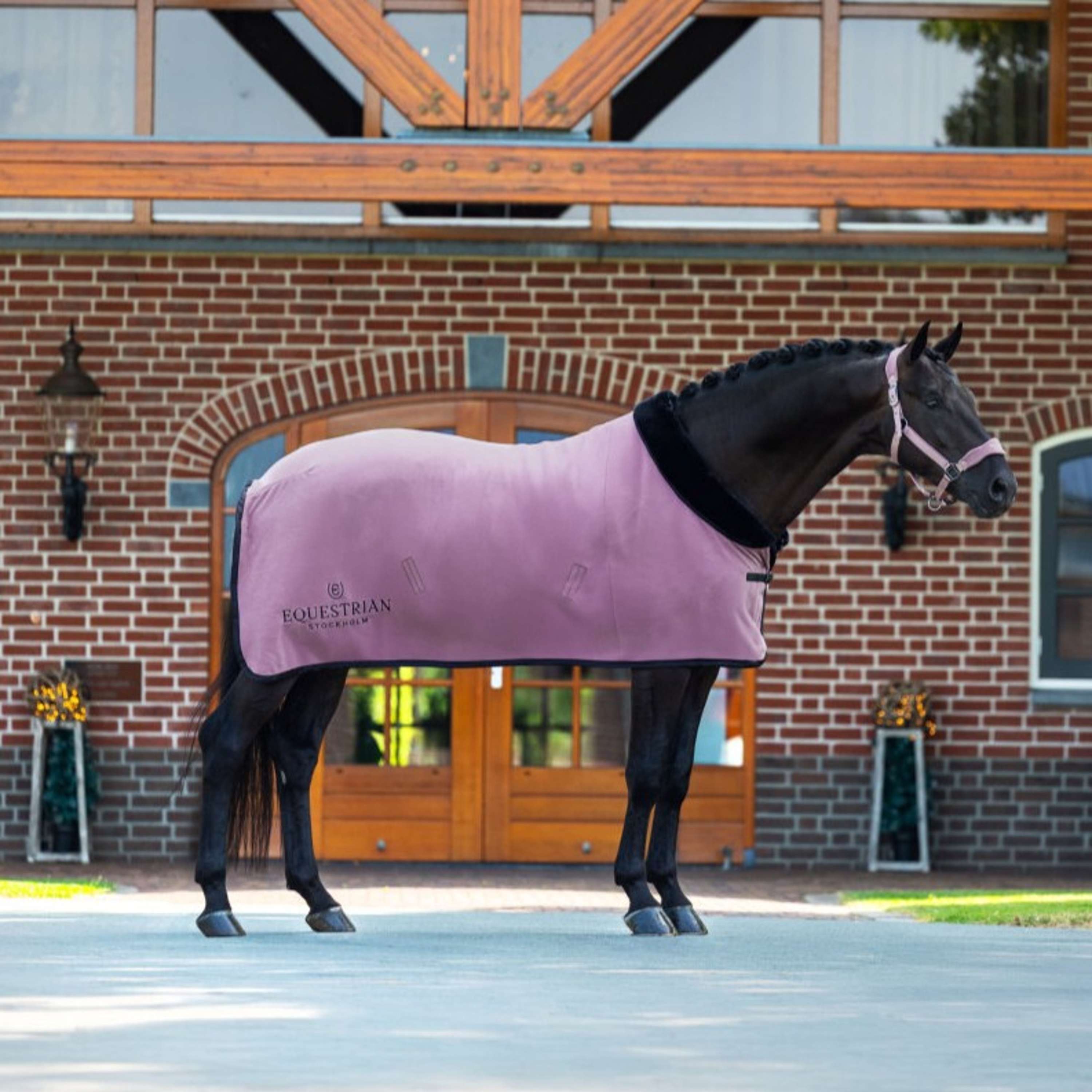 Equestrian Stockholm Fleecedecke Blush