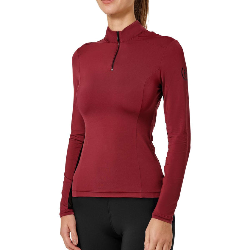 Equestrian Stockholm Shirt Air Breeze Sun Bordeaux Equestrian Stockholm Shirt Air Breeze Sun Bordeaux