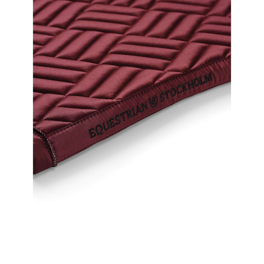 Equestrian Stockholm Schabracke Modern Springen Bordeaux