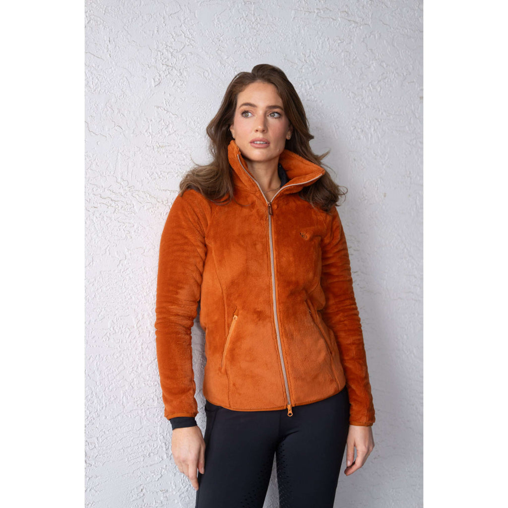 Equestrian Stockholm Fleecejacke Velvet Chestnut