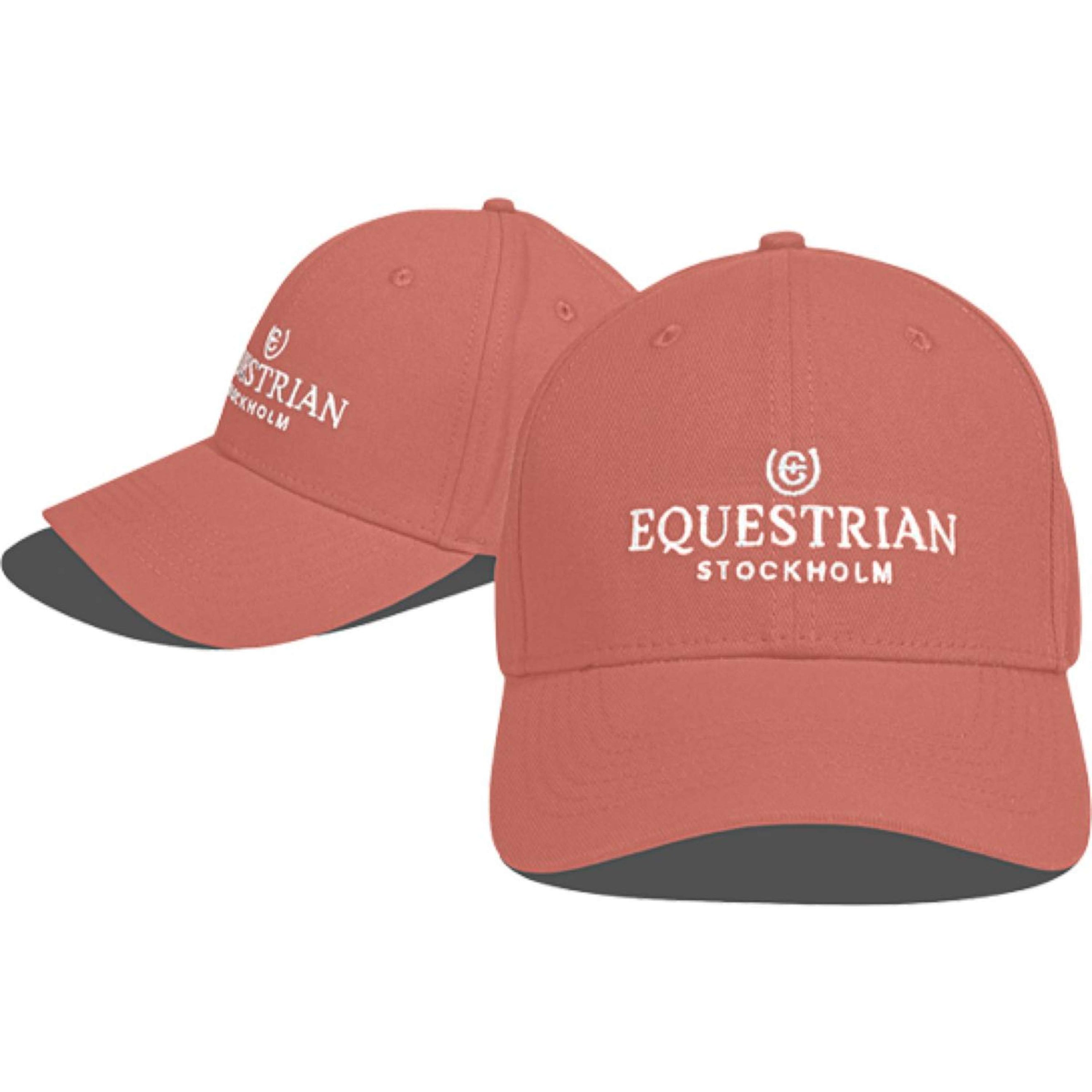 Equestrian Stockholm Cap Logo Coral Equestrian Stockholm Cap Logo Coral