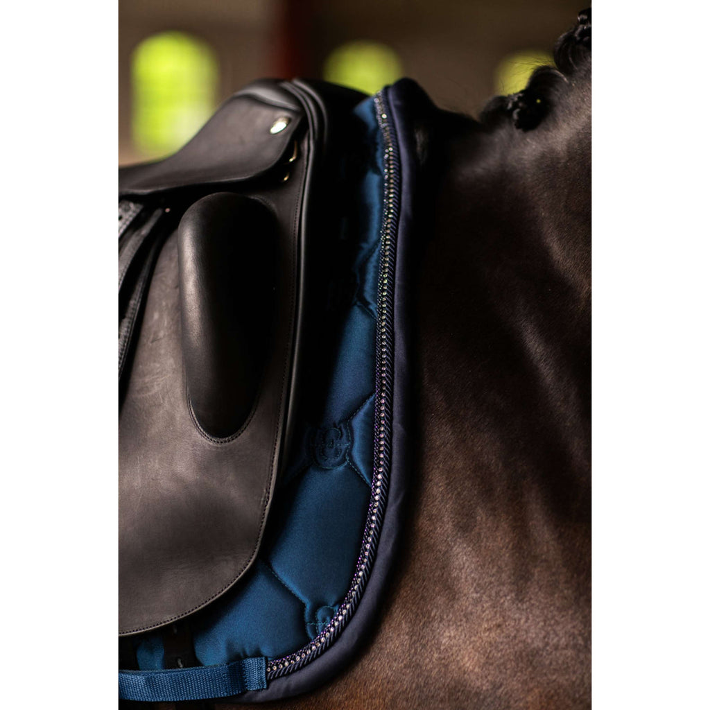 Equestrian Stockholm Schabracke Crystal Shine Dressur Blue Meadow