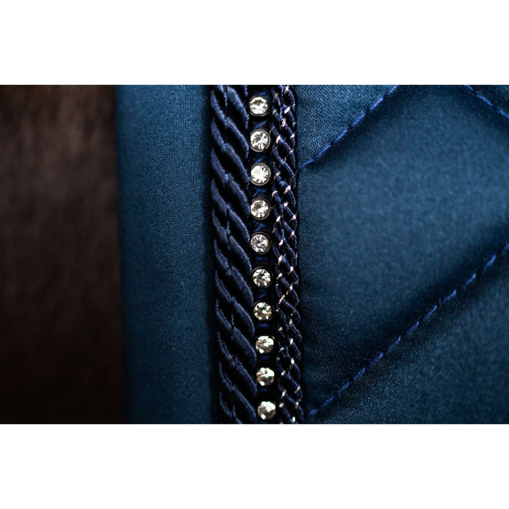 Equestrian Stockholm Schabracke Crystal Shine Dressur Blue Meadow