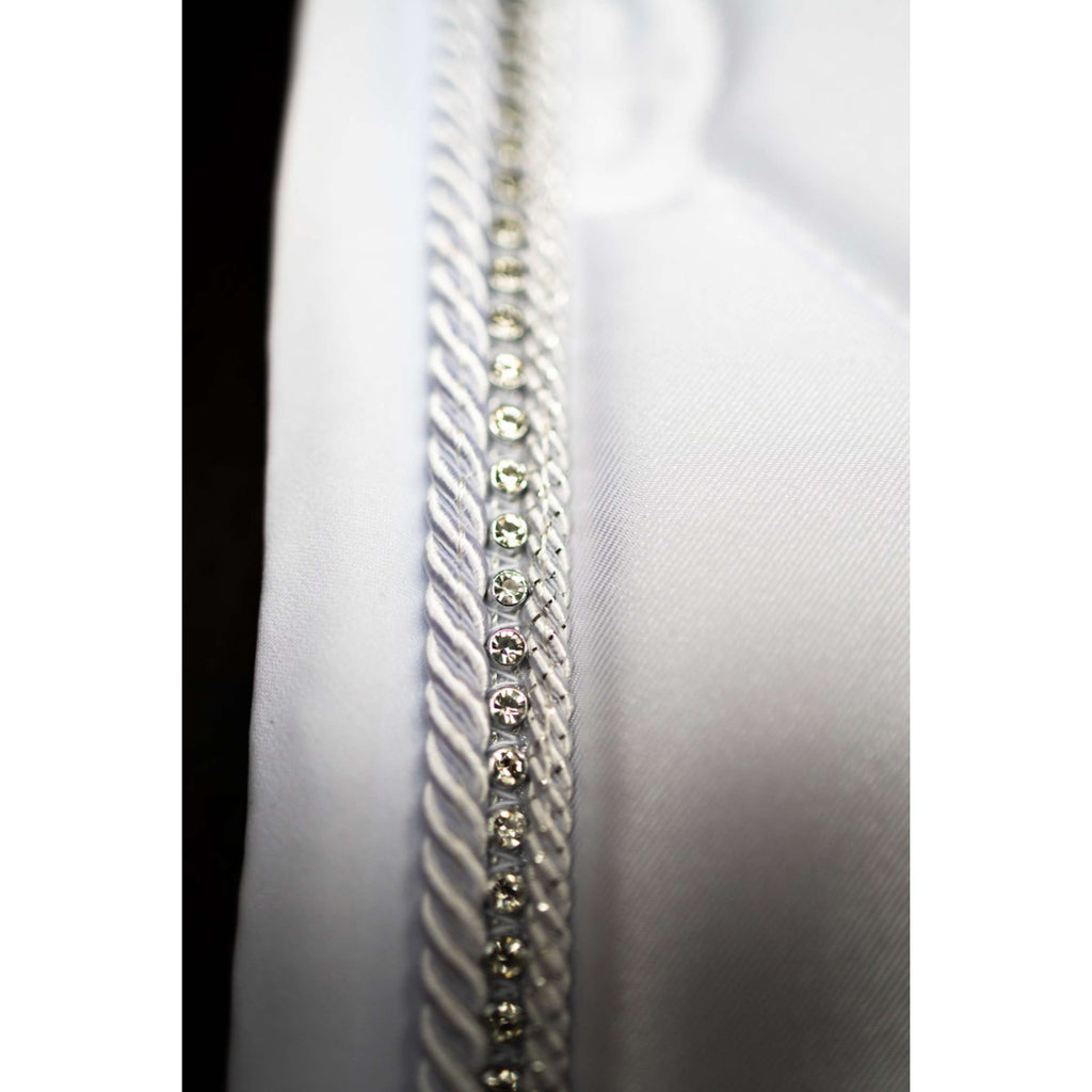 Equestrian Stockholm Schabracke Crystal Shine Dressur Weiß