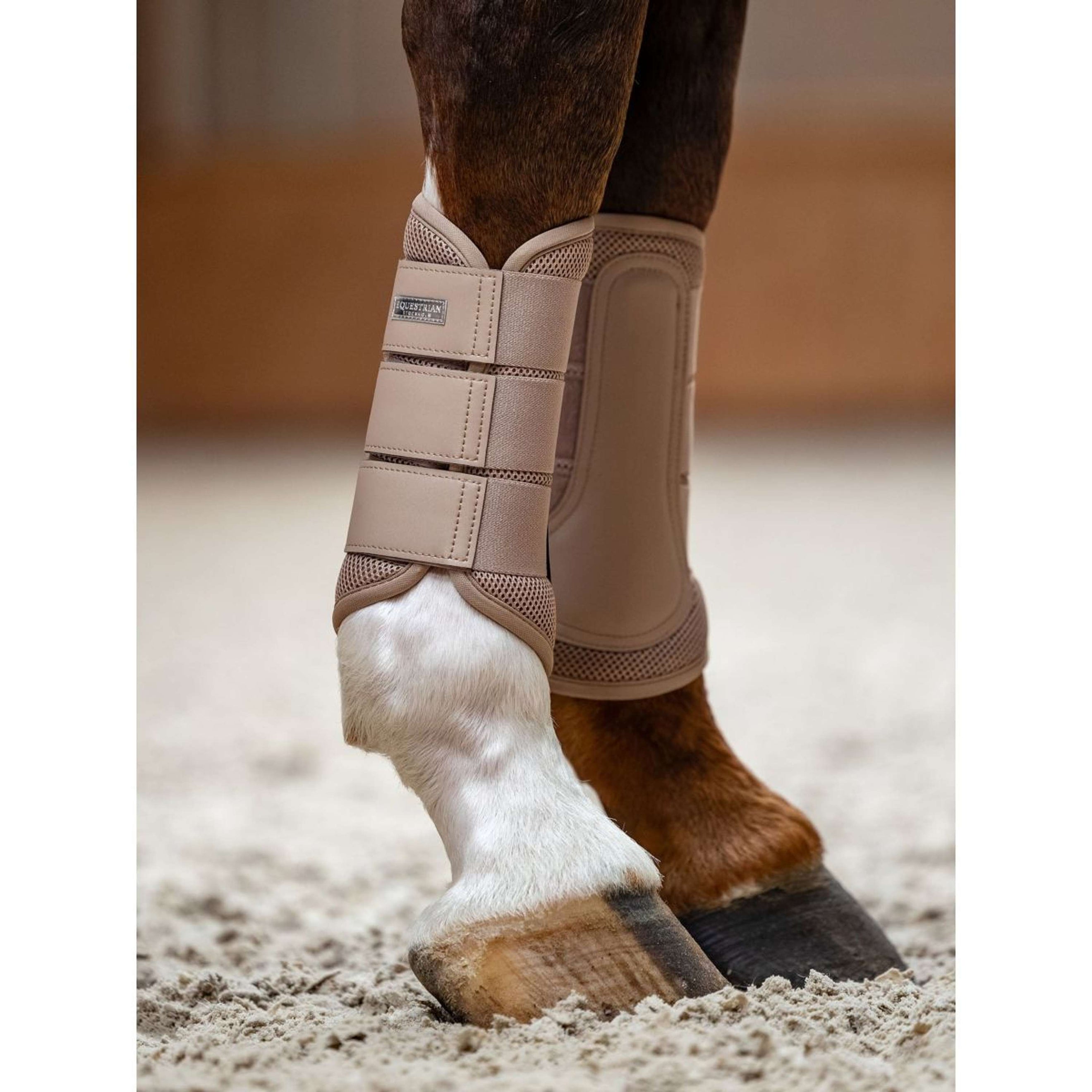 Equestrian Stockholm Gamaschen Classic Mesh Sand Equestrian Stockholm Gamaschen Classic Mesh Sand