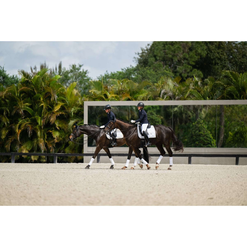 Equestrian Stockholm Bandagen White Silver
