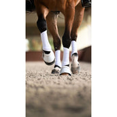 Equestrian Stockholm Gamaschen Classic Mesh White Silver
