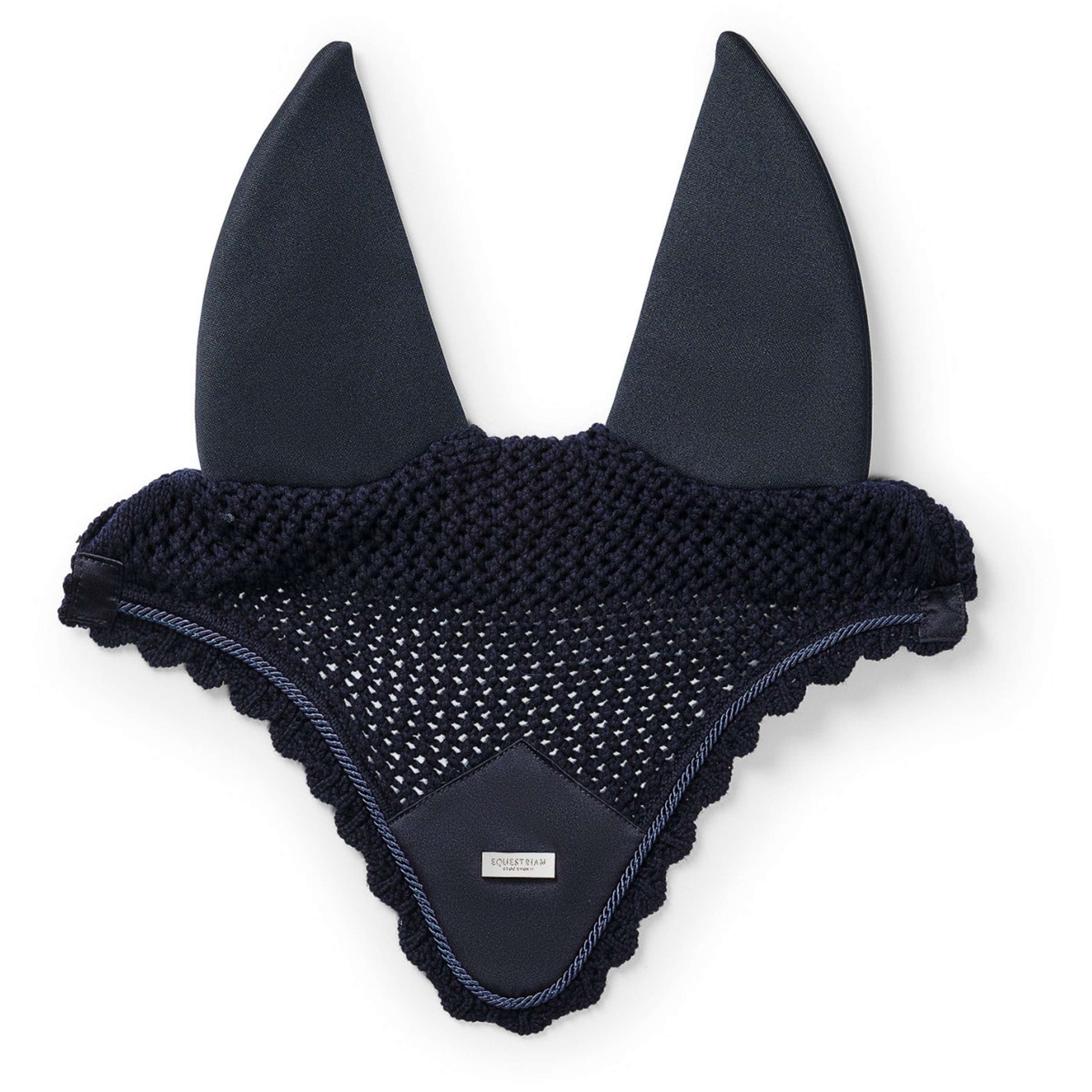 Equestrian Stockholm Fliegenhaube Soundless Navy/Silber