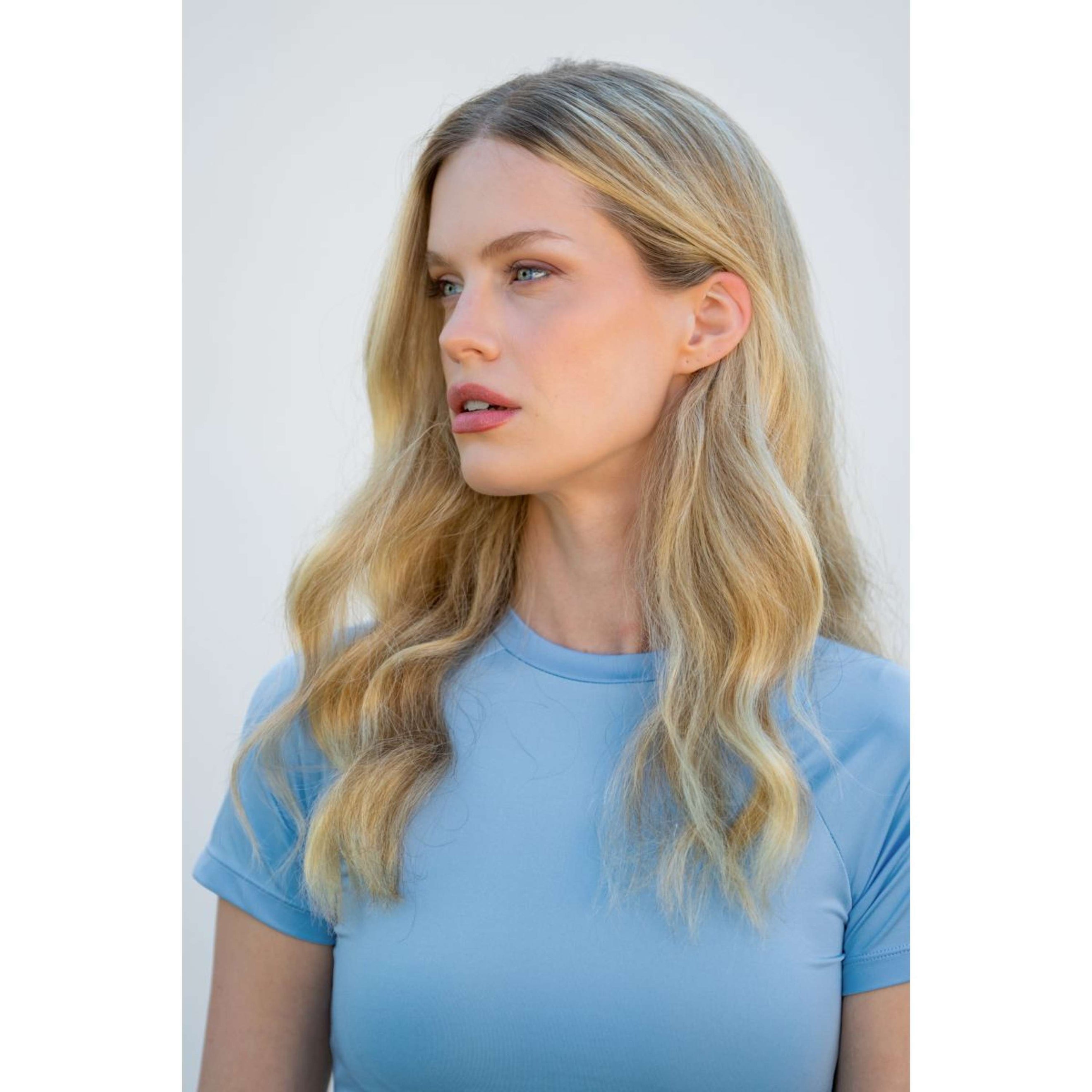 Equestrian Stockholm Shirt Dynamic Short Sleeve Midsummer Blue Equestrian Stockholm Shirt Dynamic Short Sleeve Midsummer Blue