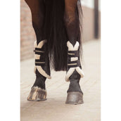 Eskadron Dressage Boots Heritage Mesh Faux Fur Schwarz