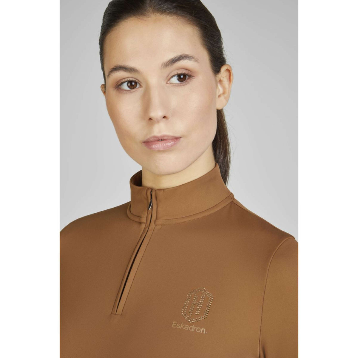 Eskadron Shirt Fanatics Half-Zip Almond