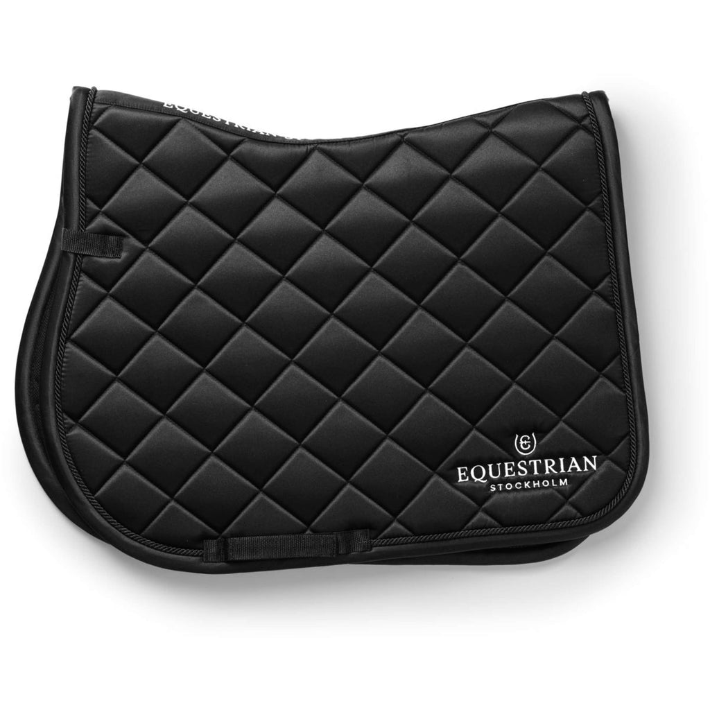Equestrian Stockholm Schabracke Line Springen Schwarz