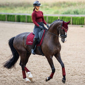 Equestrian Stockholm Schabracke Line Dressur Bordeaux