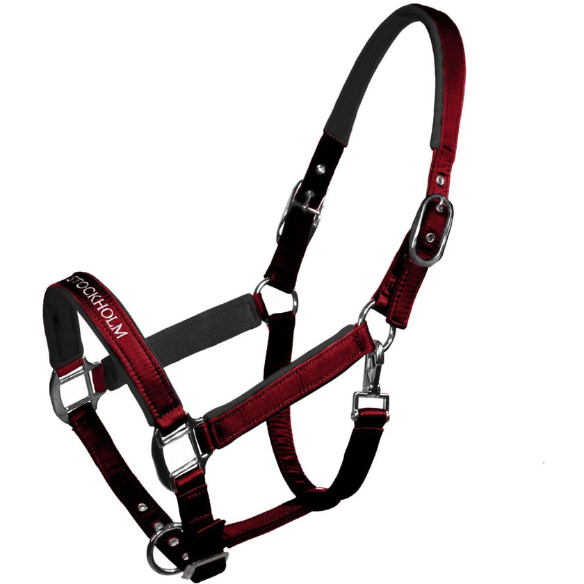 Equestrian Stockholm Halfter Line Bordeaux Equestrian Stockholm Halfter Line Bordeaux