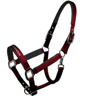 Equestrian Stockholm Halfter Line Bordeaux