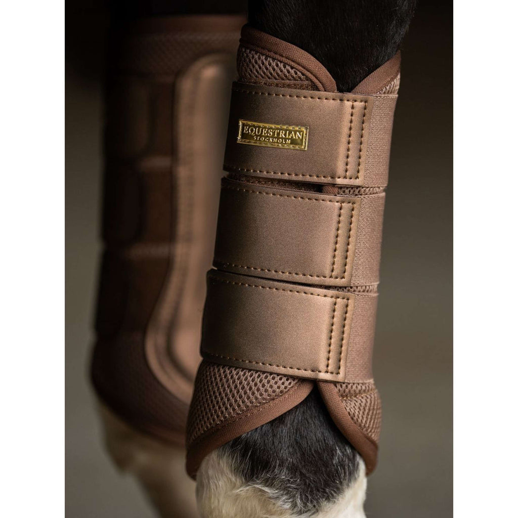 Equestrian Stockholm Gamaschen Classic Mesh Champagne