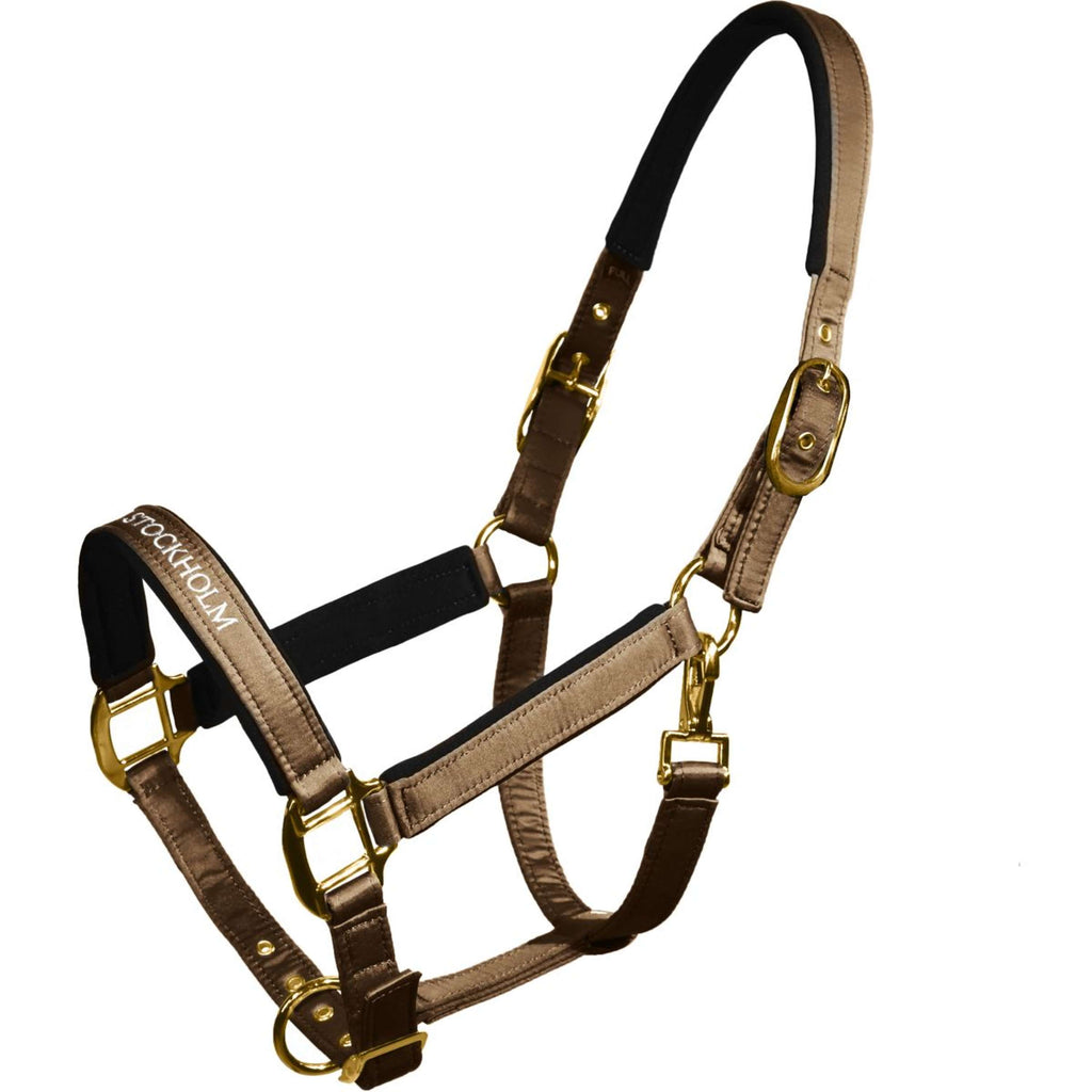 Equestrian Stockholm Halfter Line Champagne