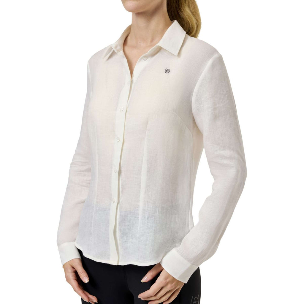 Equestrian Stockholm Shirt Linen Weiß