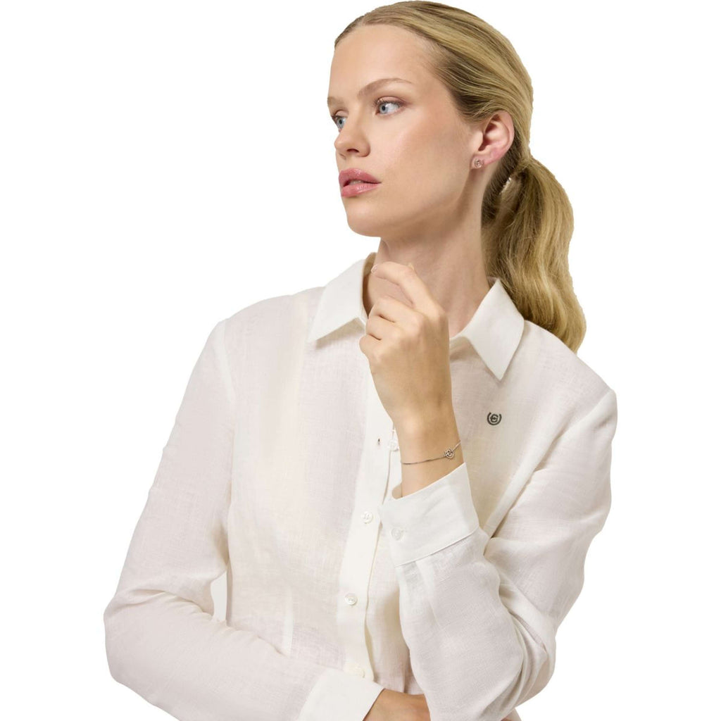 Equestrian Stockholm Shirt Linen Weiß