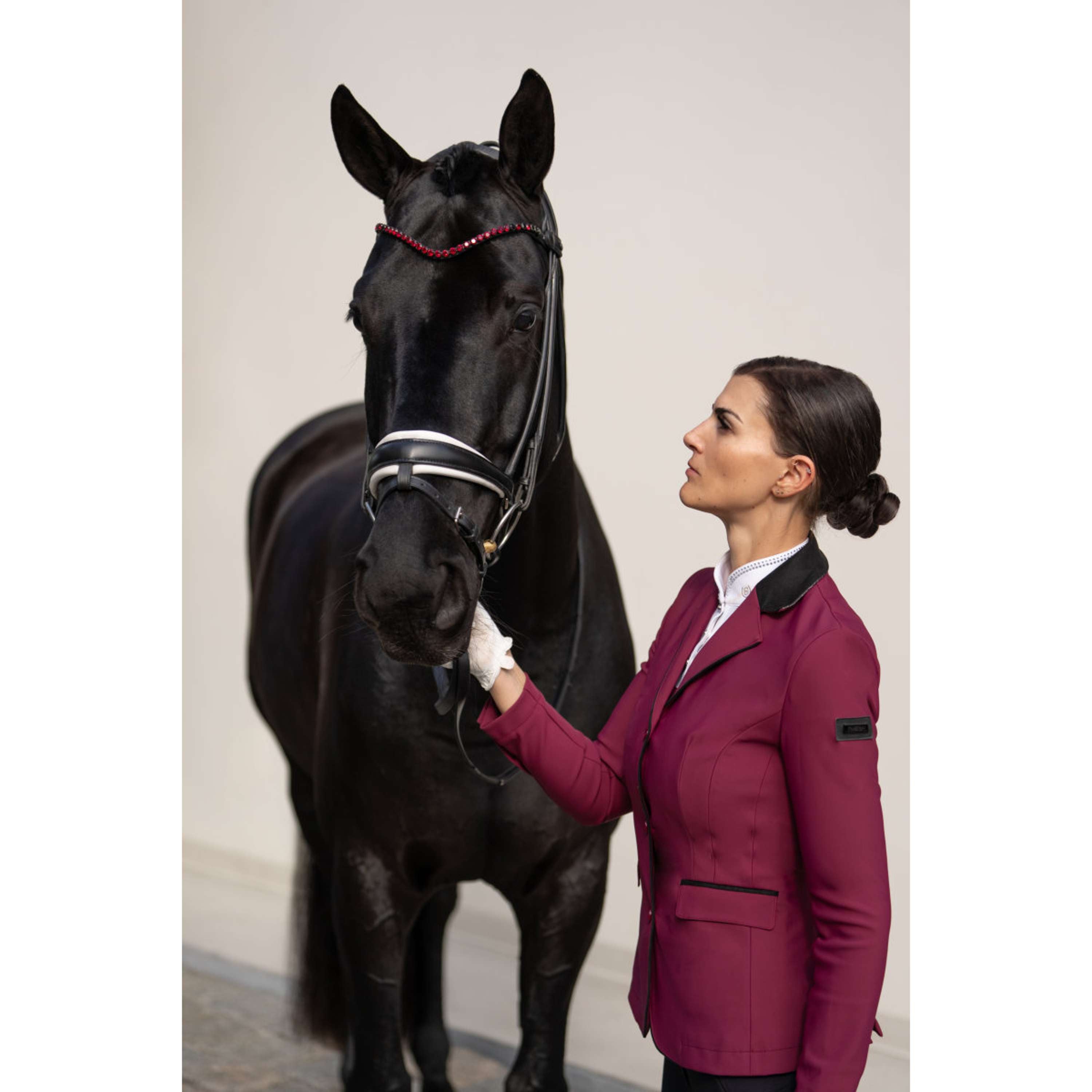 Equestrian Stockholm Turnierjacket Classic Merlot