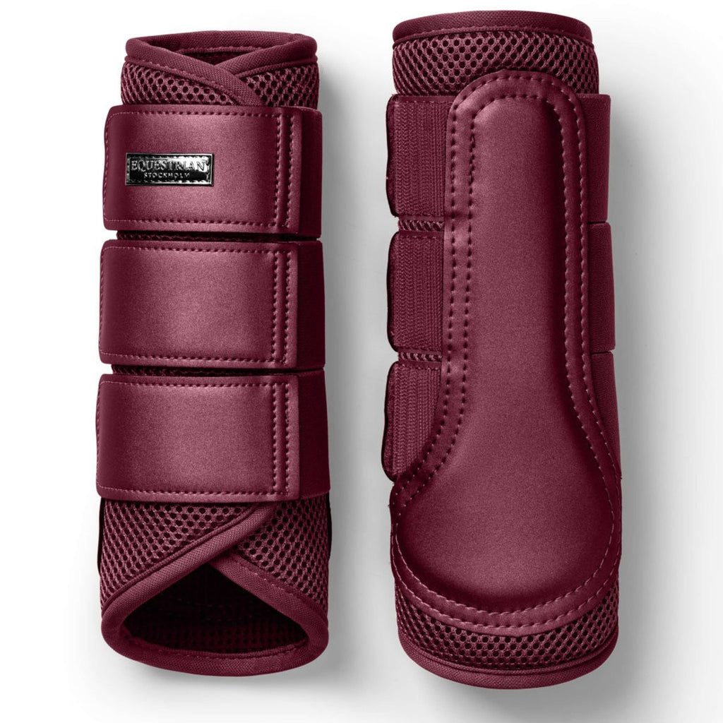 Equestrian Stockholm Gamaschen Mesh Merlot