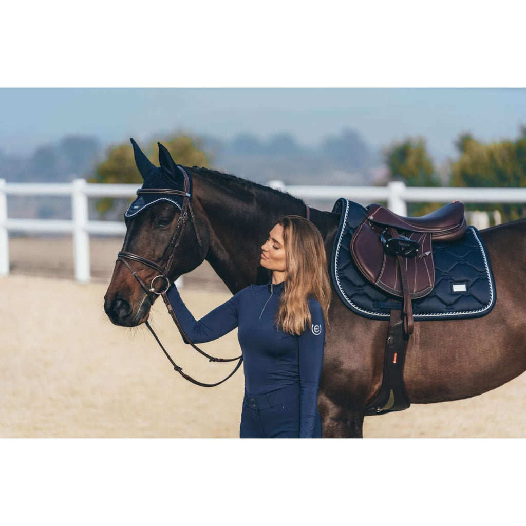 Equestrian Stockholm Schabracke Springen Midnight Blue