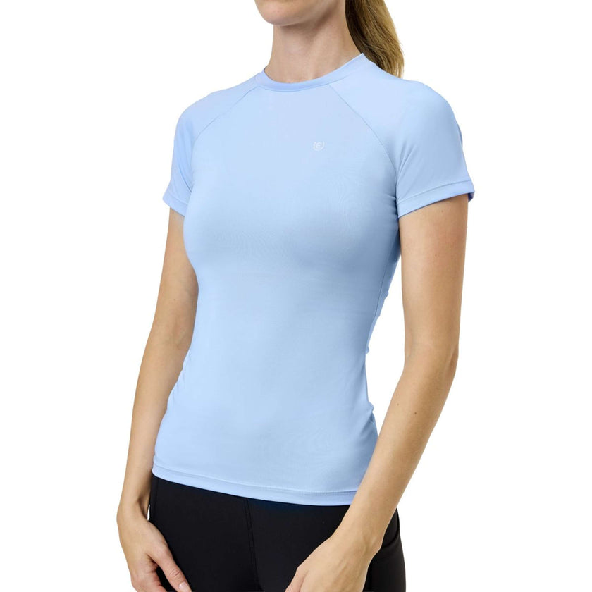 Equestrian Stockholm Shirt Dynamic Short Sleeve Midsummer Blue